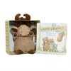 Bunnies By The Bay Camp Cricket Book And Plush Boxed Set In Beige In Brown