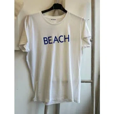 Bunny And Clarke Beach T-shirt White