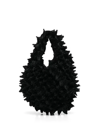 Bunzaburo Two Top Handles Unlined In Black