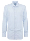 Buonamassa Pure Cotton Shirt In Blue