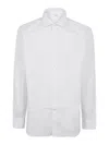 Buonamassa Classic Cotton Shirt With Sleek Design And Comfortable Fit In White