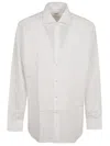 Buonamassa Classic Cotton Shirt With Sleek Design And Comfortable Fit In White