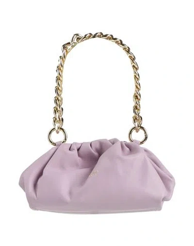 Burana Lab Woman Handbag Lilac Size - Leather In Purple