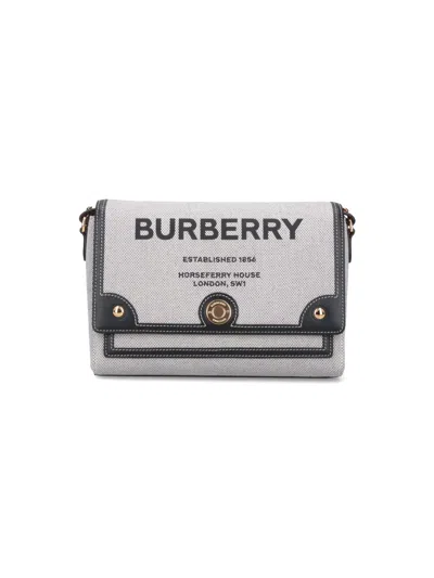 BURBERRY - HORSEFERRY NOTE SHOULDER BAG