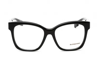 Burberry 0be2363 Eyeglasses In Black / Clear Lens