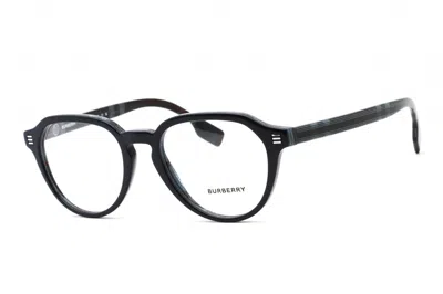 Burberry 0be2368 Round Plastic Frame Eyeglasses In Black
