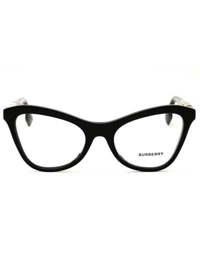 Burberry 0be2373u Eyeglasses In Dark Havana  / Clear Demo Lens