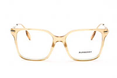 Burberry 0be2376 Eyeglasses In Brown / Clear Lens