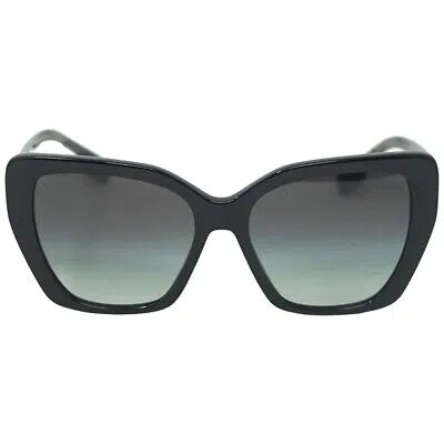 Pre-owned Burberry 0be4366 39808g Black Sunglasses