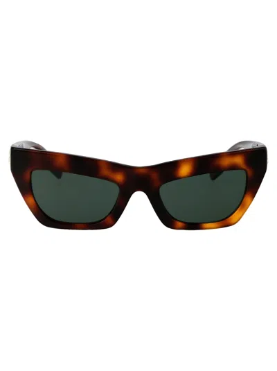 Burberry 0be4405 Light Havana Acetate Sunglasses In Brown