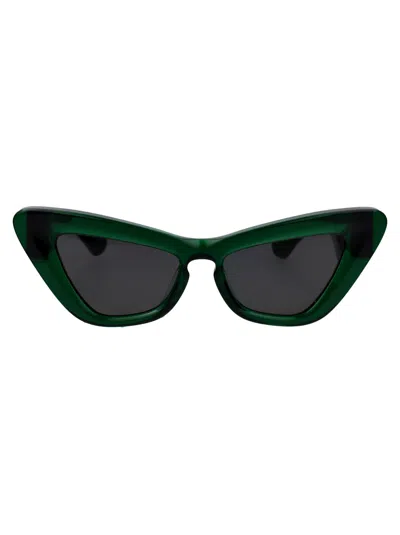 Burberry 0be4421u Cat-eye Acetate Sunglasses In Green