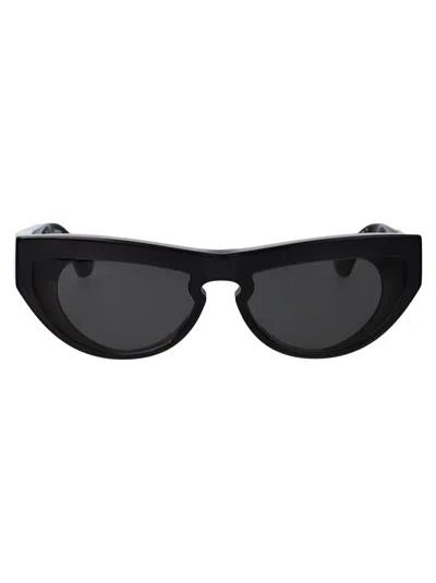 Burberry 0be4422u Dark Grey Acetate Sunglasses In Black