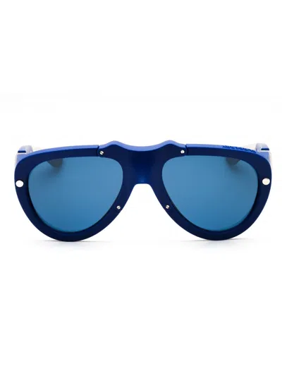 Burberry 0be4433u Sunglasses In Blue