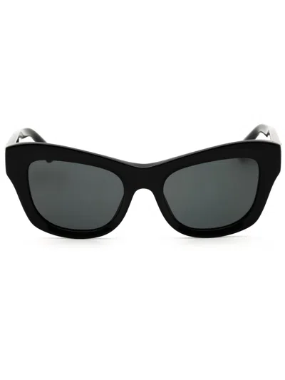 Burberry 0be4442u Sunglasses In Transparent Bordeaux Burgundy/dark Grey
