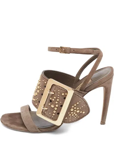 Pre-owned Burberry 100mm Buckle-detail Sandals