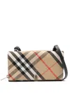 Burberry Beige Check Crossbody Bag