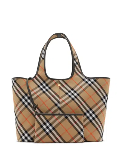BURBERRY BURBERRY TOTE MEDIA CHECK