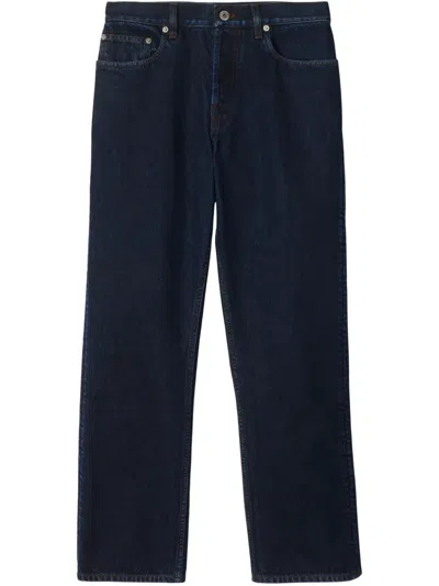 Burberry Straight-leg Jeans In Blue