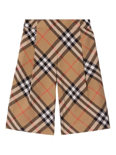 Burberry Babies' 格纹长裤