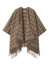 Burberry Checked Cape