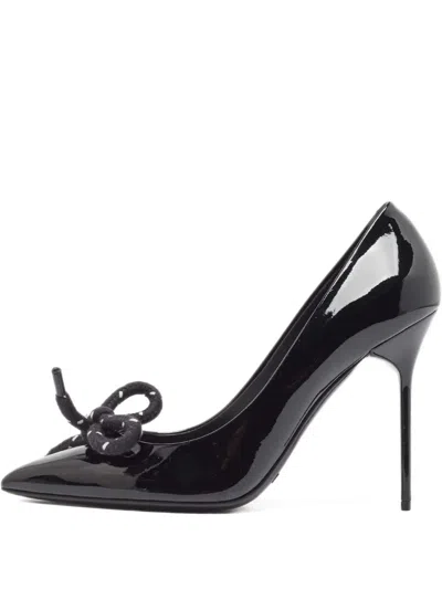Pre-owned Burberry 110mm Patent Pumps