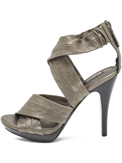 Pre-owned Burberry 120mm Leather Sandals