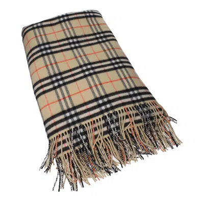 Burberry 家居配饰 毛毯 家用羊毛 米色/沙色 In Neutral