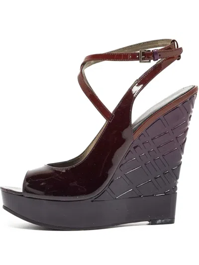 Pre-owned Burberry 130mm Leather Sandals