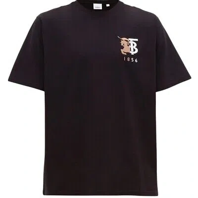 Pre-owned Burberry 1856 Logo Black T-shirt