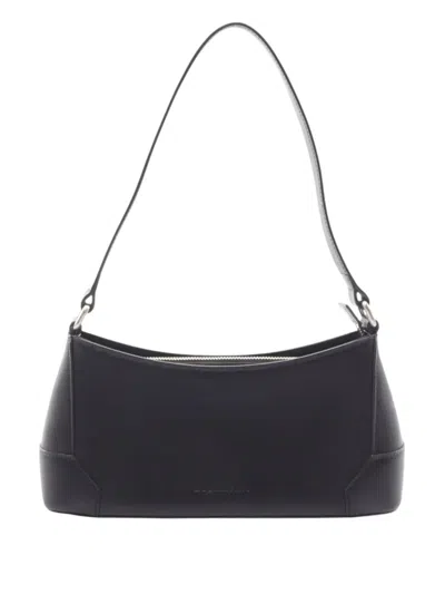 Pre-owned Burberry 1990-2000 Leather Shoulder Bag In Black