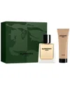 Burberry Hero Eau De Toilette Gift Set 50ml (worth £95) In Transparent