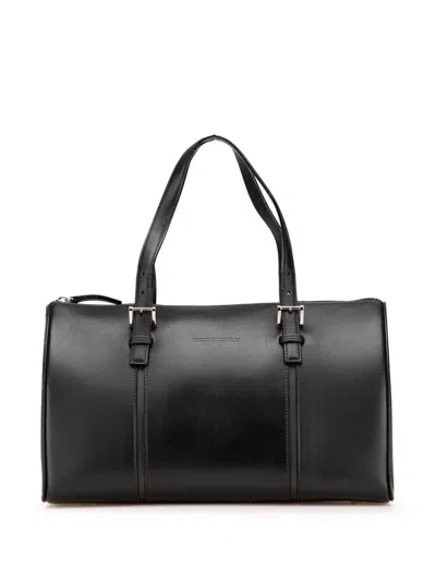 Pre-owned Burberry 2000-2017 Leather Boston Bag