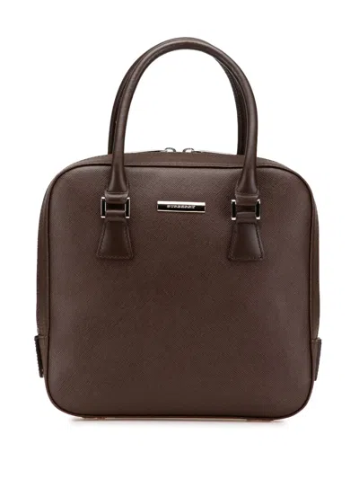 Pre-owned Burberry 2000-2017 Leather Handbag