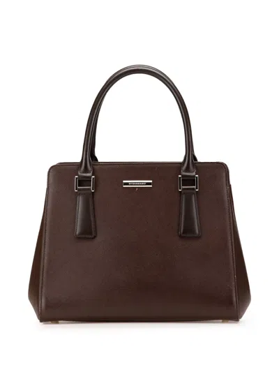 Pre-owned Burberry 2000-2017 Leather Handbag