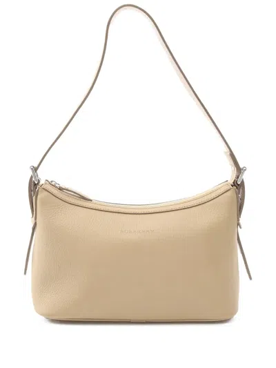 Pre-owned Burberry 2000-2017 Leather Shoulder Bag In Brown