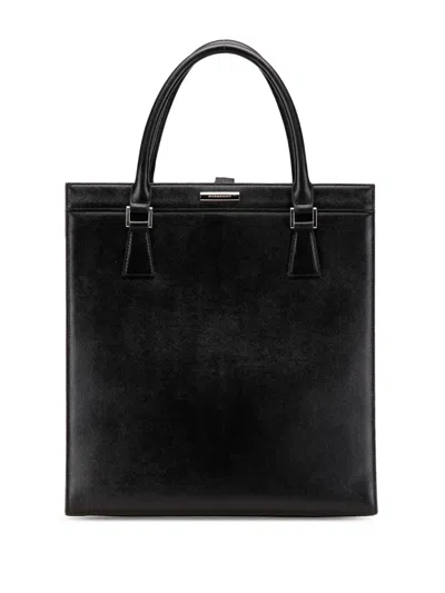 Pre-owned Burberry 2000-2017 Leather Tote Bag