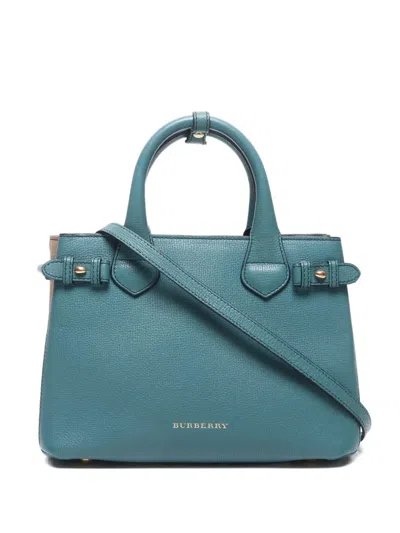 Pre-owned Burberry 2000s Nova Tote Bag