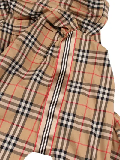 Pre-owned Burberry 2010s Nova Check Long-sleeve Shirt In Neutrals