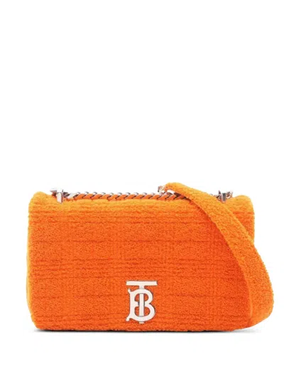 Pre-owned Burberry 2010s Small Lola Chain Shoulder Bag In Orange