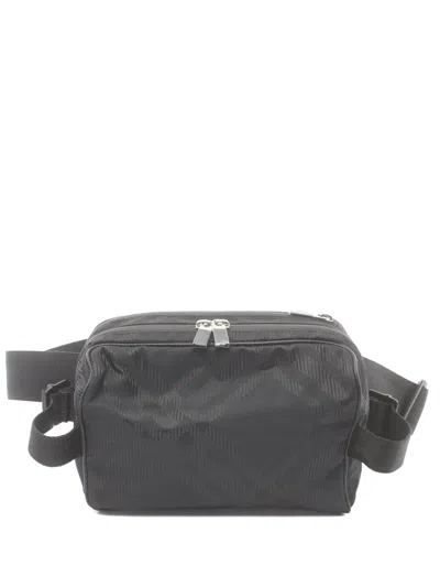 Pre-owned Burberry 2020s ml Belt Bag In Black