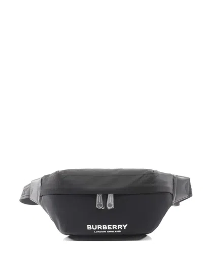 Pre-owned Burberry 2020s Sonny Belt Bag In Black