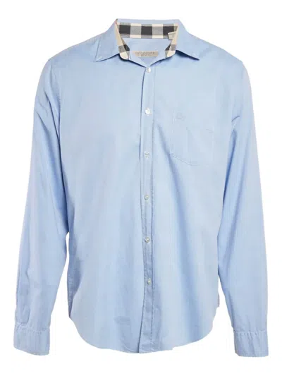 Pre-owned Burberry 2023 Check Pocket Shirt
