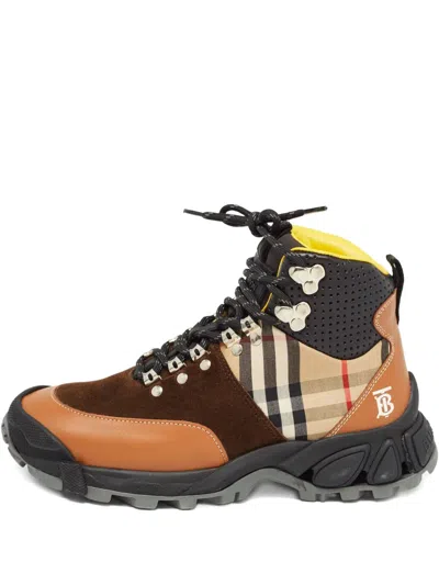 Pre-owned Burberry 2024 Checkered Sneakers