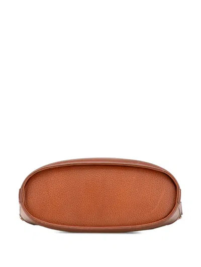 Pre-owned Burberry 20th Century Leather Crossbody Bag In Brown