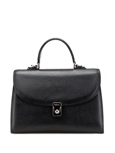 Pre-owned Burberry 20th Century Leather Satchel