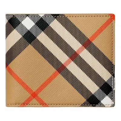 BURBERRY Burberry 26 Check Bifold Wallet 'Sand'