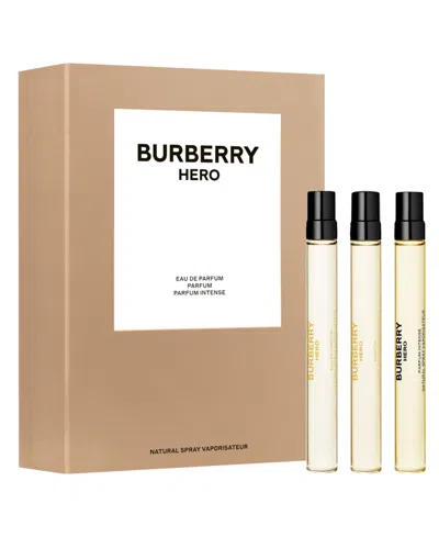 Burberry 3-pc. Hero Eau De Parfum Set In Transparent