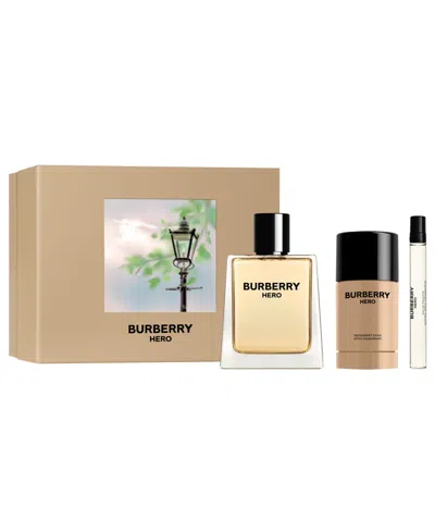 Burberry 3-pc. Hero Eau De Toilette Fragrance Gift Set In Transparent