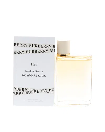 Burberry 3.3oz Her London Dream Edp Spray In Transparent