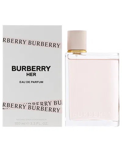 Burberry 3.4oz Her Edp Spray In Transparent
